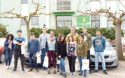 Los alumnos de la UPNA visitan Diquesí y Centro Hortofrutícola