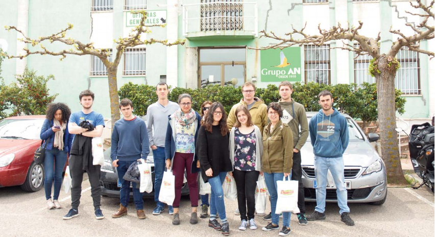 Los alumnos de la UPNA visitan Diquesí y Centro Hortofrutícola