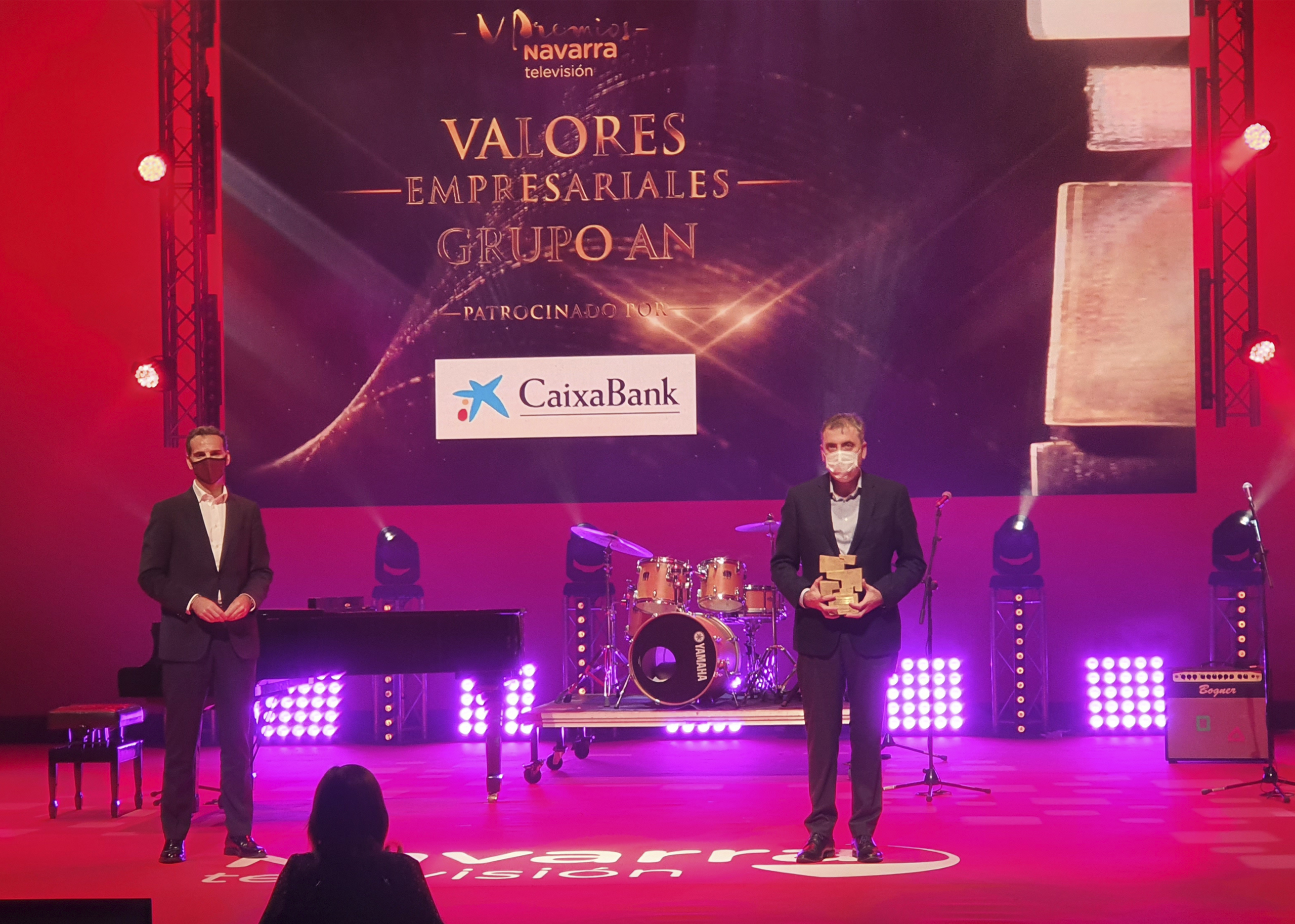 Entrega de premios en la gala de Surcos