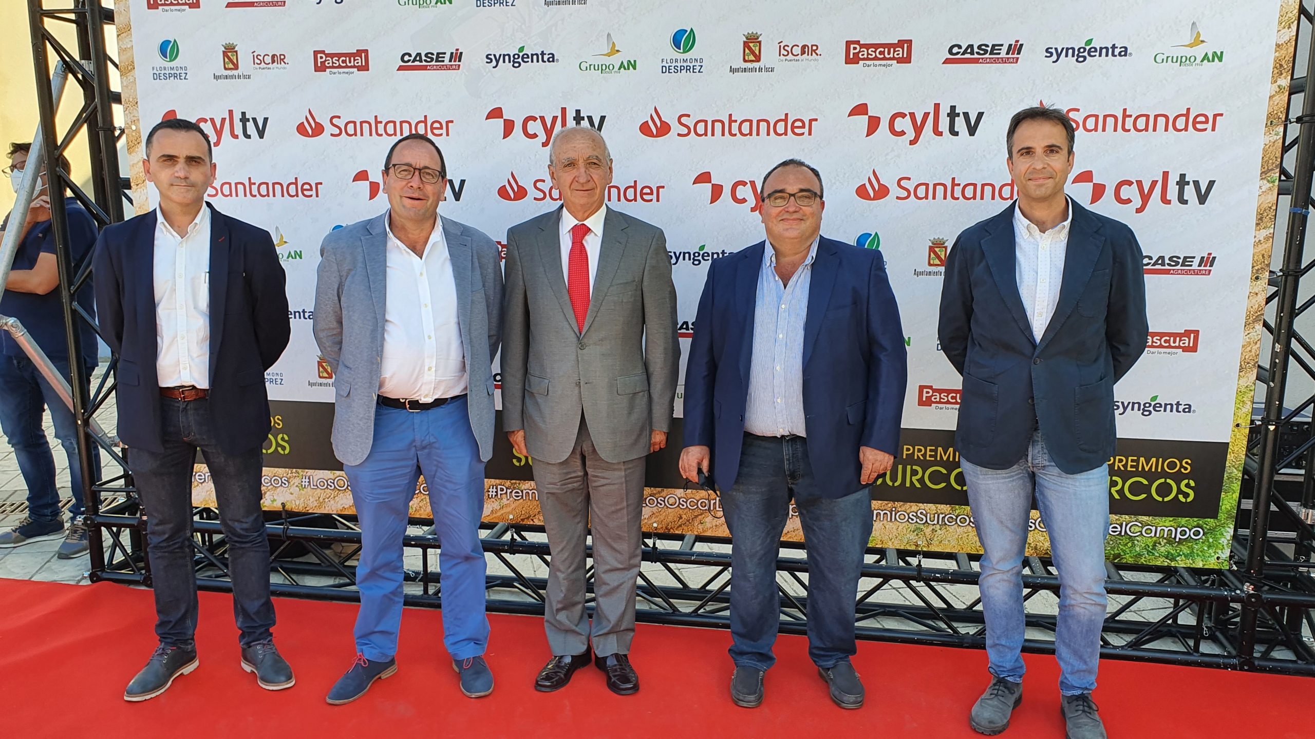 Representación Grupo AN en los Premios Surcos