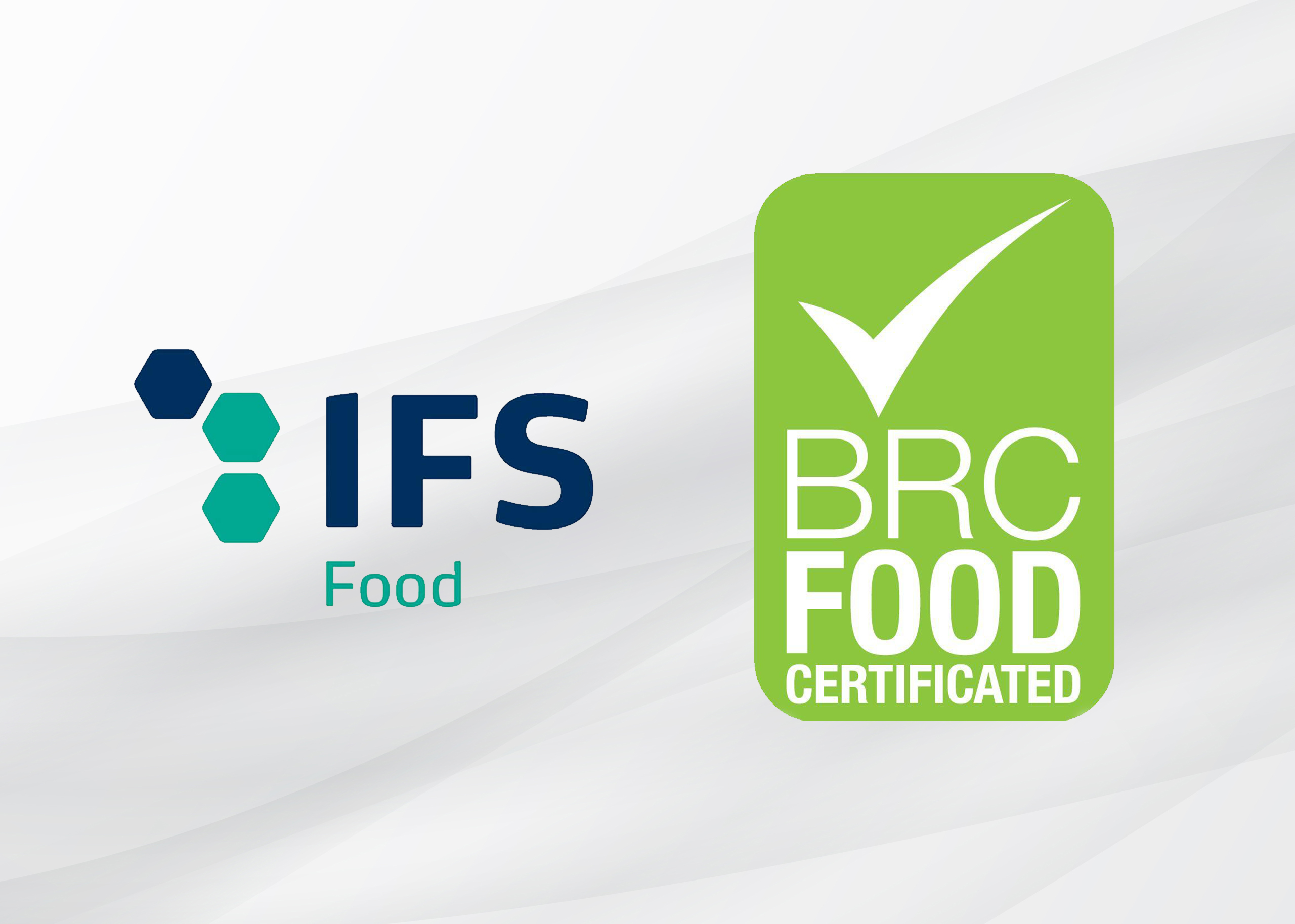 Sellos certificados IFS y BRC