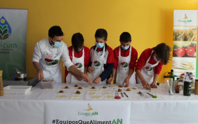 El Grupo AN fomenta la alimentación saludable entre los escolares de Zuera