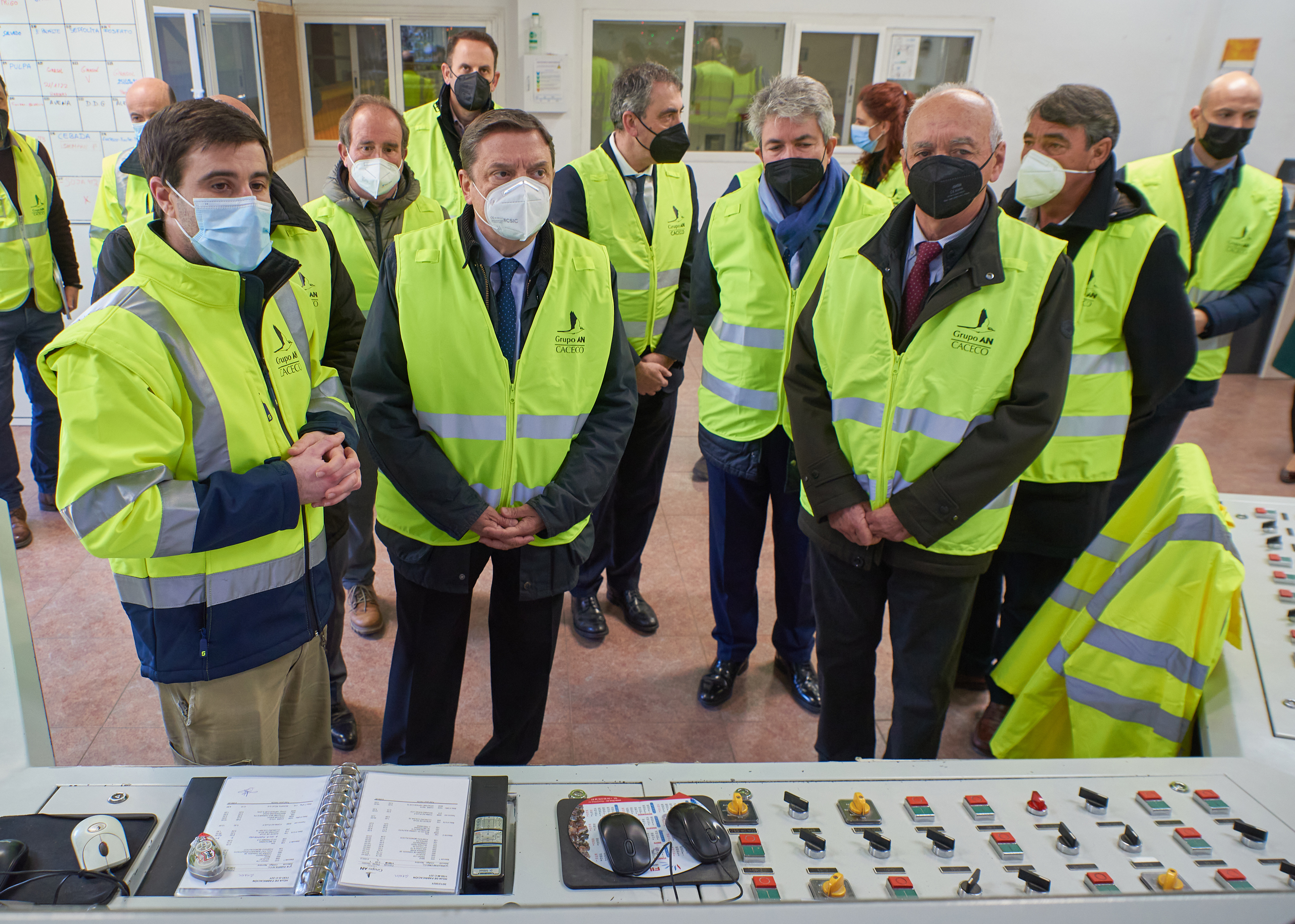 Visita Luis Planas al Grupo AN