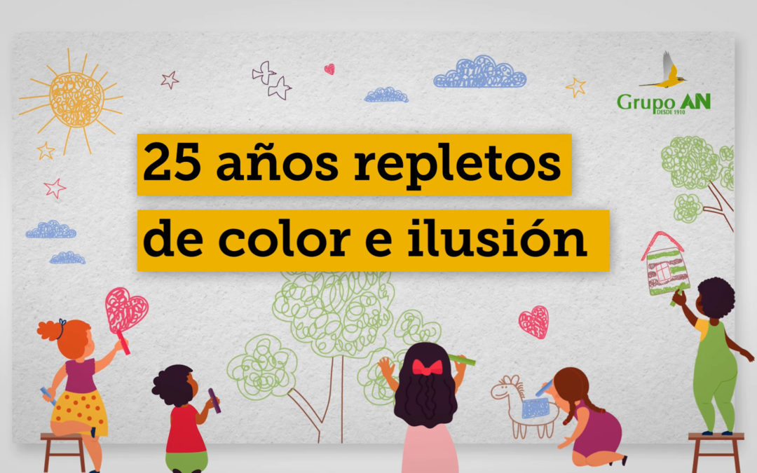 25 años repletos de color e ilusión